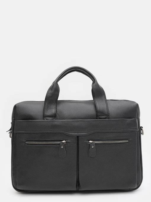 Сумки Borsa Leather модель k19006bl-black Фото