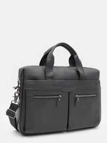 Сумки Borsa Leather модель k19006bl-black Фото