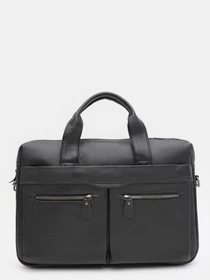 Сумки Borsa Leather модель k19006bl-black Фото