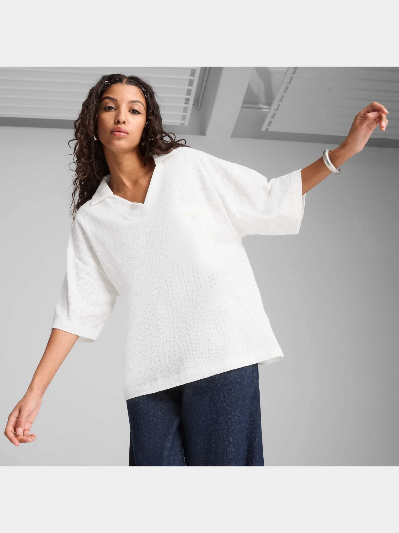 Футболки и поло PUMA Yona Oversized Polo модель 629386 Футболки и поло PUMA Yona Oversized Polo модель 629386 Фото