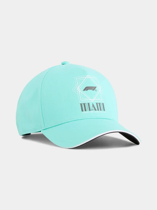Шапки та кепки PUMA F1 Miami Bb Cap модель 026194 Фото