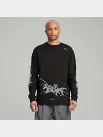 Худі та світшоти PUMA x Nacho Longsleeve модель 630987 Фото