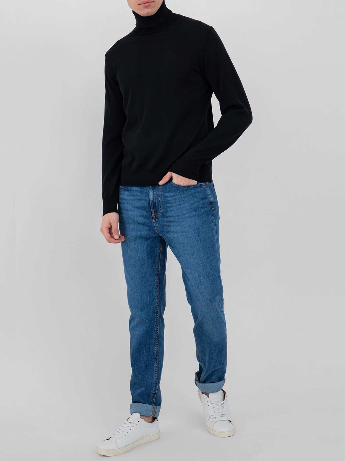 Свитры и кардиганы BOTTEGA модель BOT4203_BLACK Фото