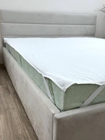 Наматрасник Aqua-stop водонепроницаемый с резинкой по углам Jacquard Ecotton модель 22281 Фото