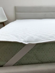Наматрасник Aqua-stop водонепроницаемый с резинкой по углам Jacquard Ecotton модель 22281 Фото