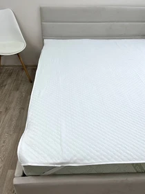 Наматрасник Aqua-stop водонепроницаемый с резинкой по углам Jacquard Ecotton модель 22281 Фото