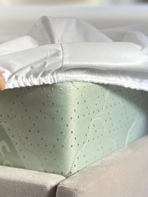 Наматрасник Aqua-stop водонепроницаемый с бортом по периметру Ecotton модель 18917 Фото