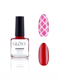 Лак для стемпінгу GLOSS Stamping polish 07, насичений вишневий Лак для стемпінгу GLOSS COMPANY модель 4823271409732 Фото