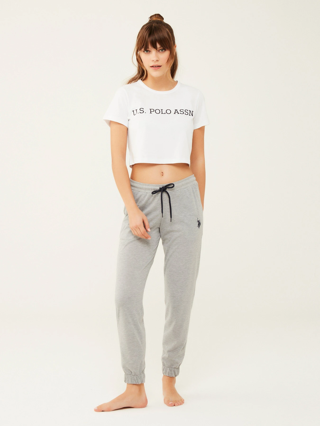 Одежда для дома и сна US Polo модель P16600GM Одежда для дома и сна US Polo модель P16600GM Фото