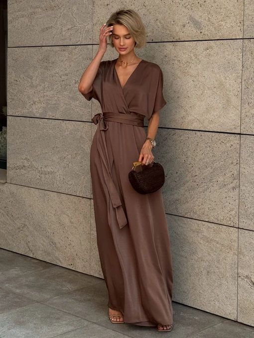 Сукні Jadone Fashion модель Rosalia_dress_chocolate Фото