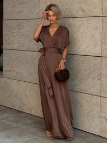 Платья Jadone Fashion модель Rosalia_dress_chocolate Фото