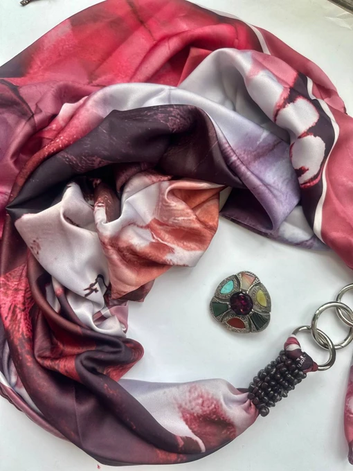 MyScarf Basic Хустка колір мультиколор фото 3