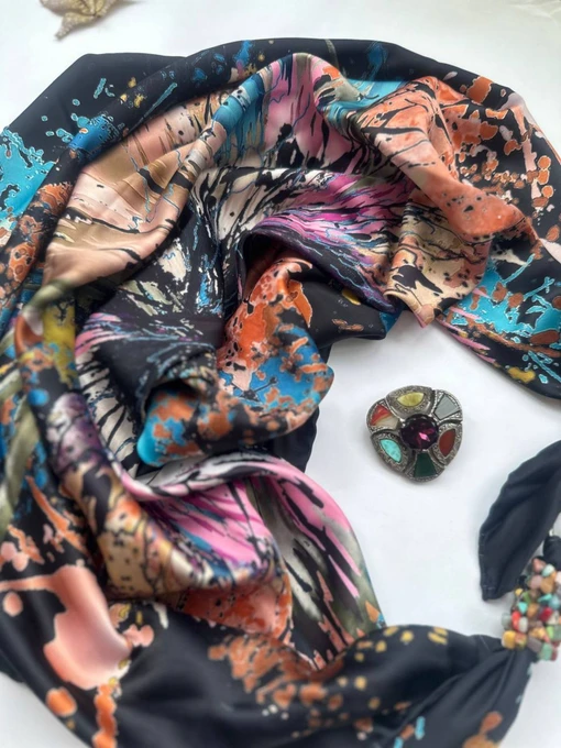 MyScarf Basic Хустка колір мультиколор фото 3