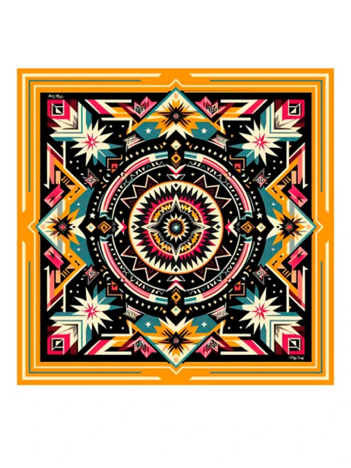MyScarf Basic Хустка колір мультиколор фото 3