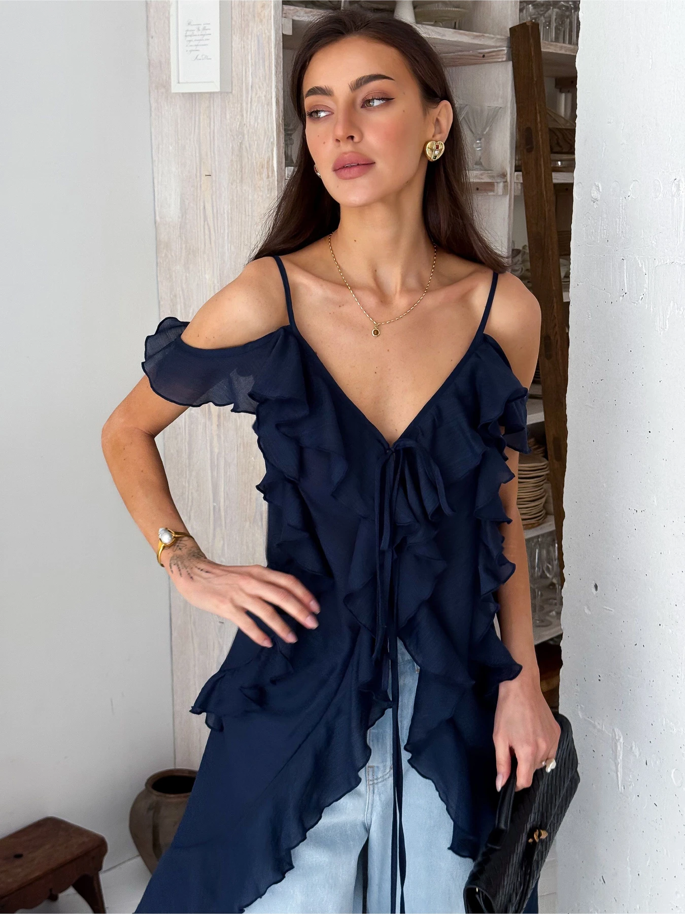 Сорочки ART KNIT модель 40759 Фото