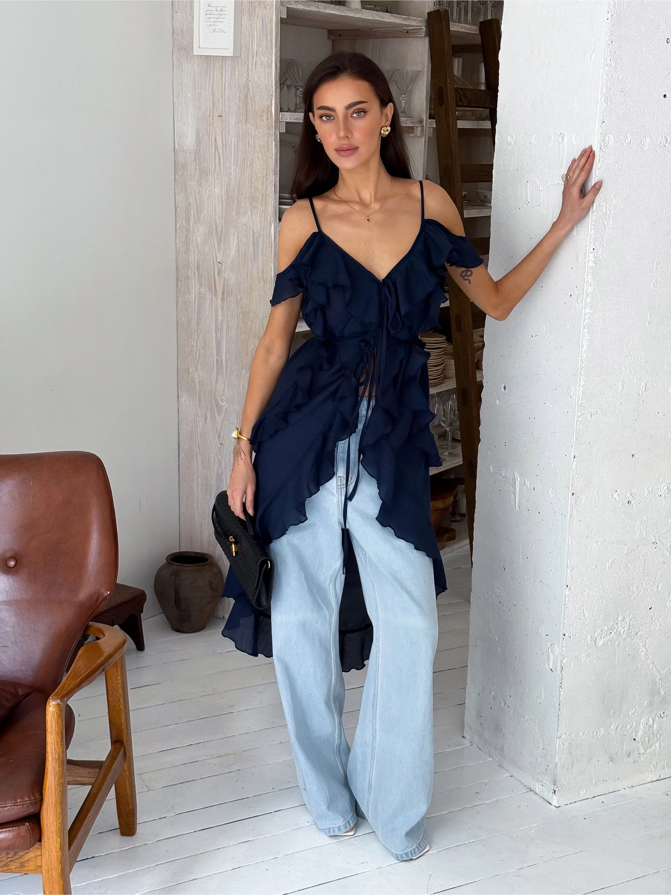 Сорочки ART KNIT модель 40759 Фото