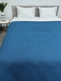 Покривало Pique бавовняне Atlantic в крафтовій подарунковій коробці Ecotton модель 24535 Фото