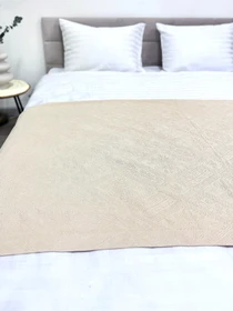 Покривало Pique бавовняне Natural в крафтовій подарунковій коробці Ecotton модель 24532 Фото
