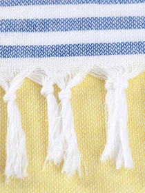 Полотенце пештемаль хлопковое для ванной, отелей, SPA, саун, бани - XХL Red/Blue Stripes Lovely Svi модель 8032025 Фото