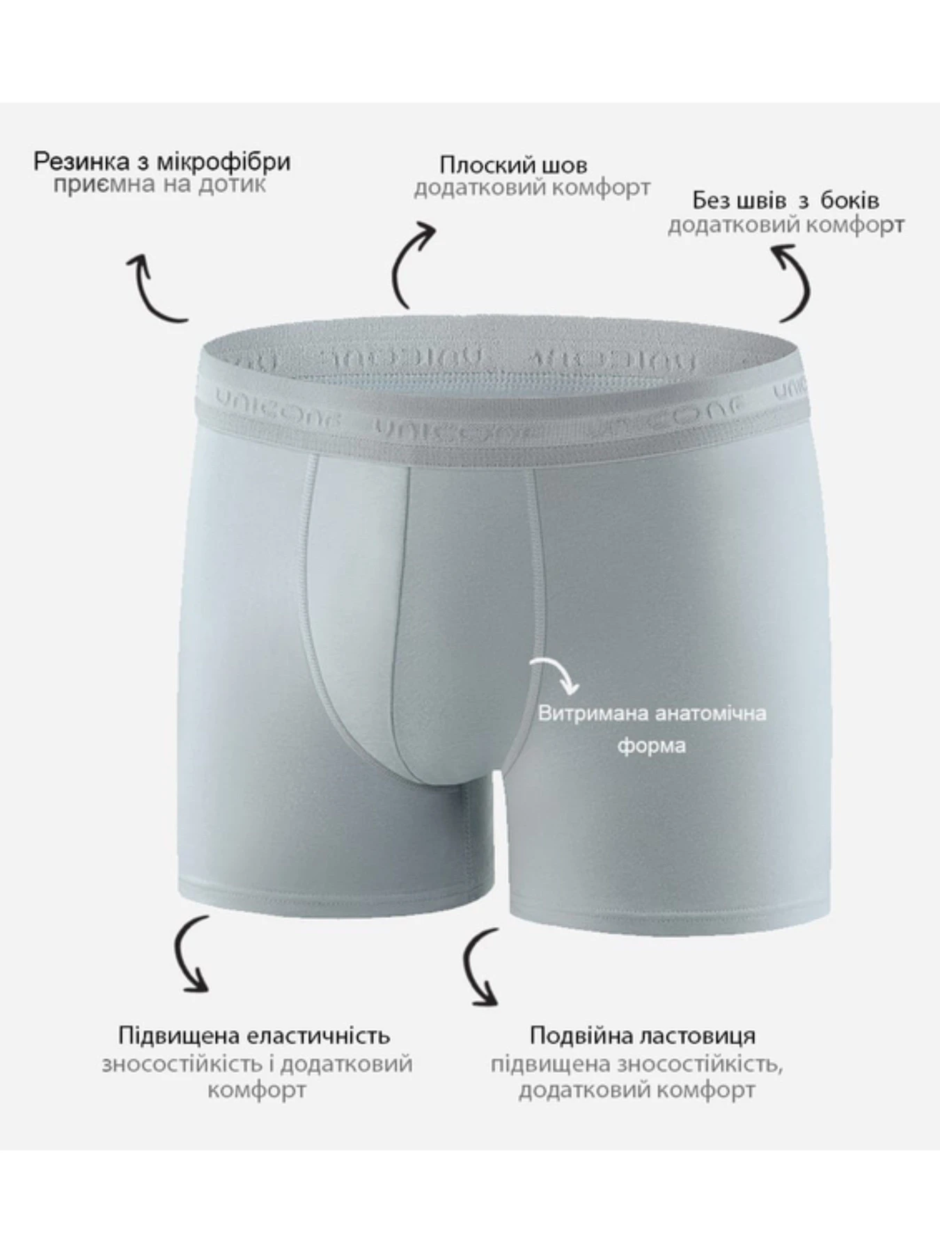 Нижнее белье Uniconf модель UNIBB08SETG Фото