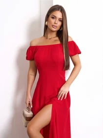 Платья ISSA Plus модель 15159A_красный Фото