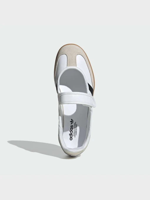 Шкіряні Жіночі Балетки adidas Samba фото 2