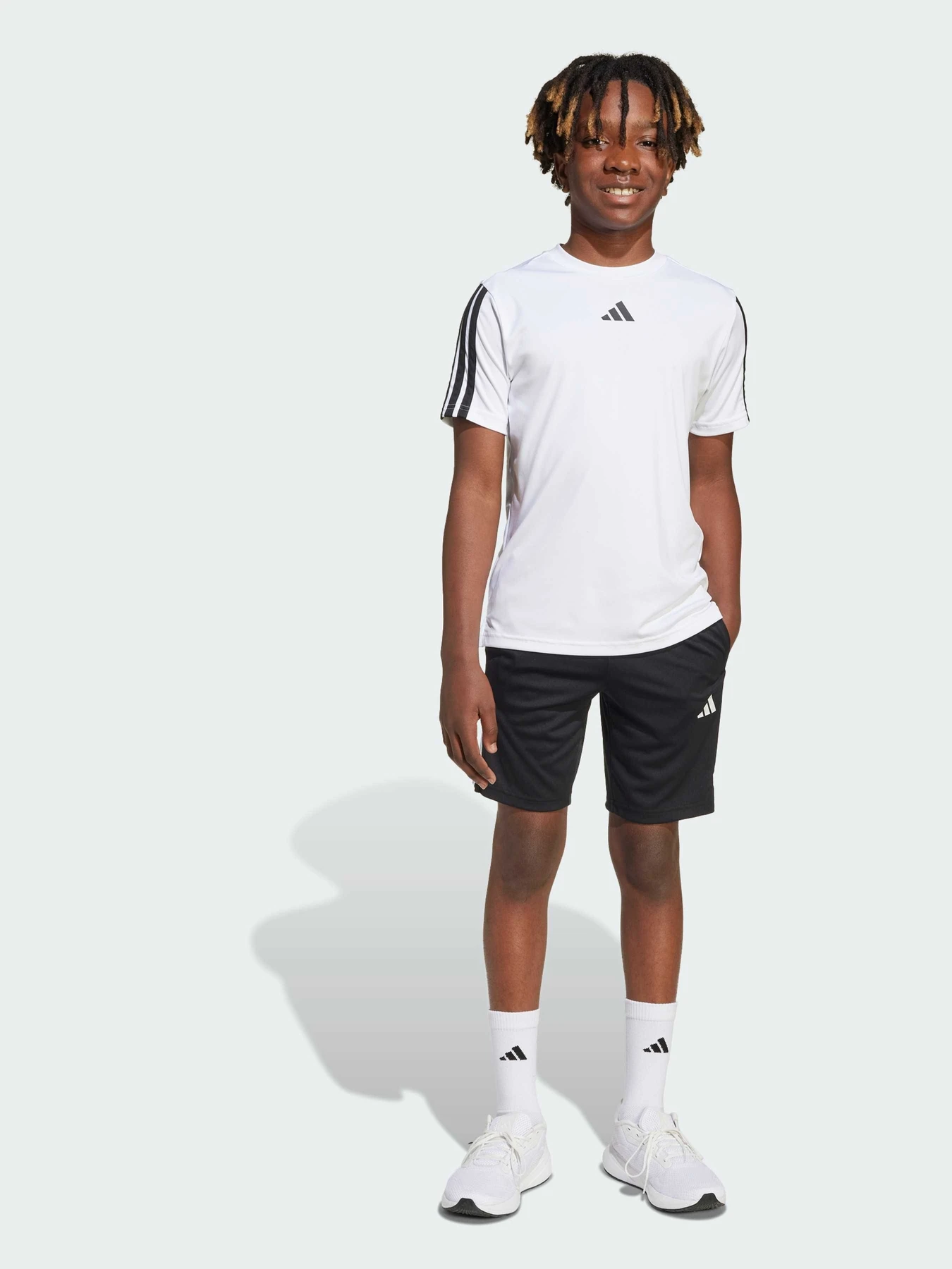 Шорты Adidas 3 Stripes модель JJ1038 Шорты Adidas 3 Stripes модель JJ1038 Фото