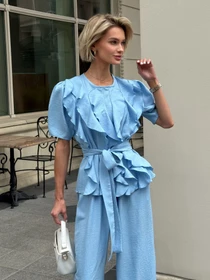 Рубашки Jadone Fashion модель Tia_blue Фото