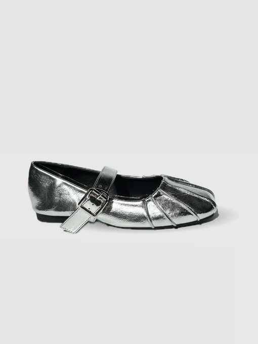 Туфли и лоферы EVIE модель Silver - 8550 Фото