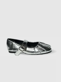 Туфли и лоферы EVIE модель Silver - 8550 Фото