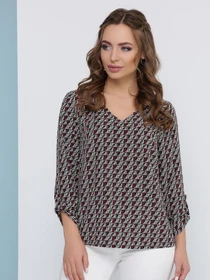Сорочки MarSe модель marse-bluza-1819-bordovj Фото