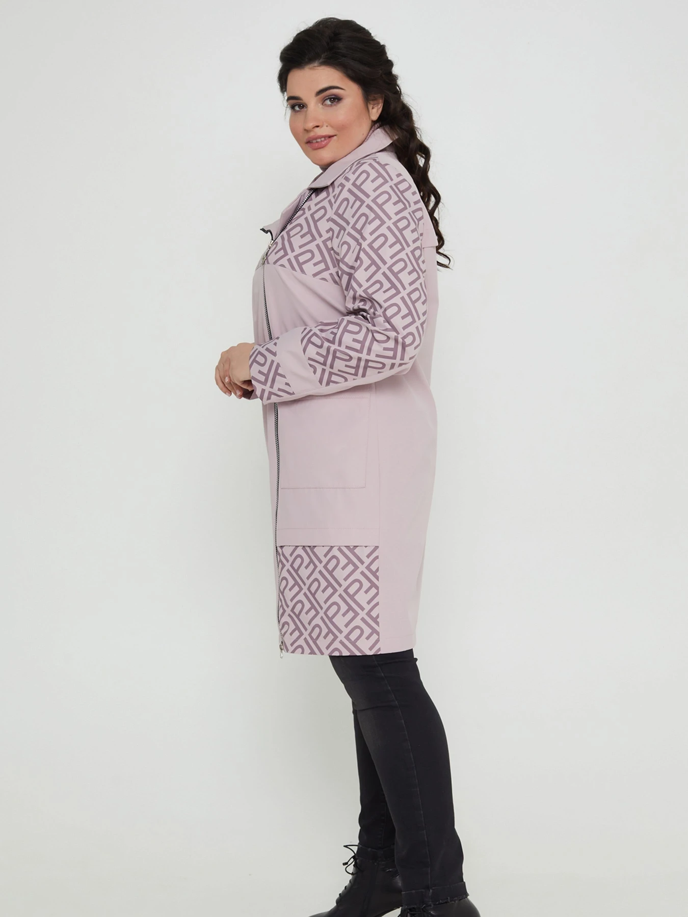 Пальта та плащі All Posa модель ap101192p-dimchasta-troqnda Фото