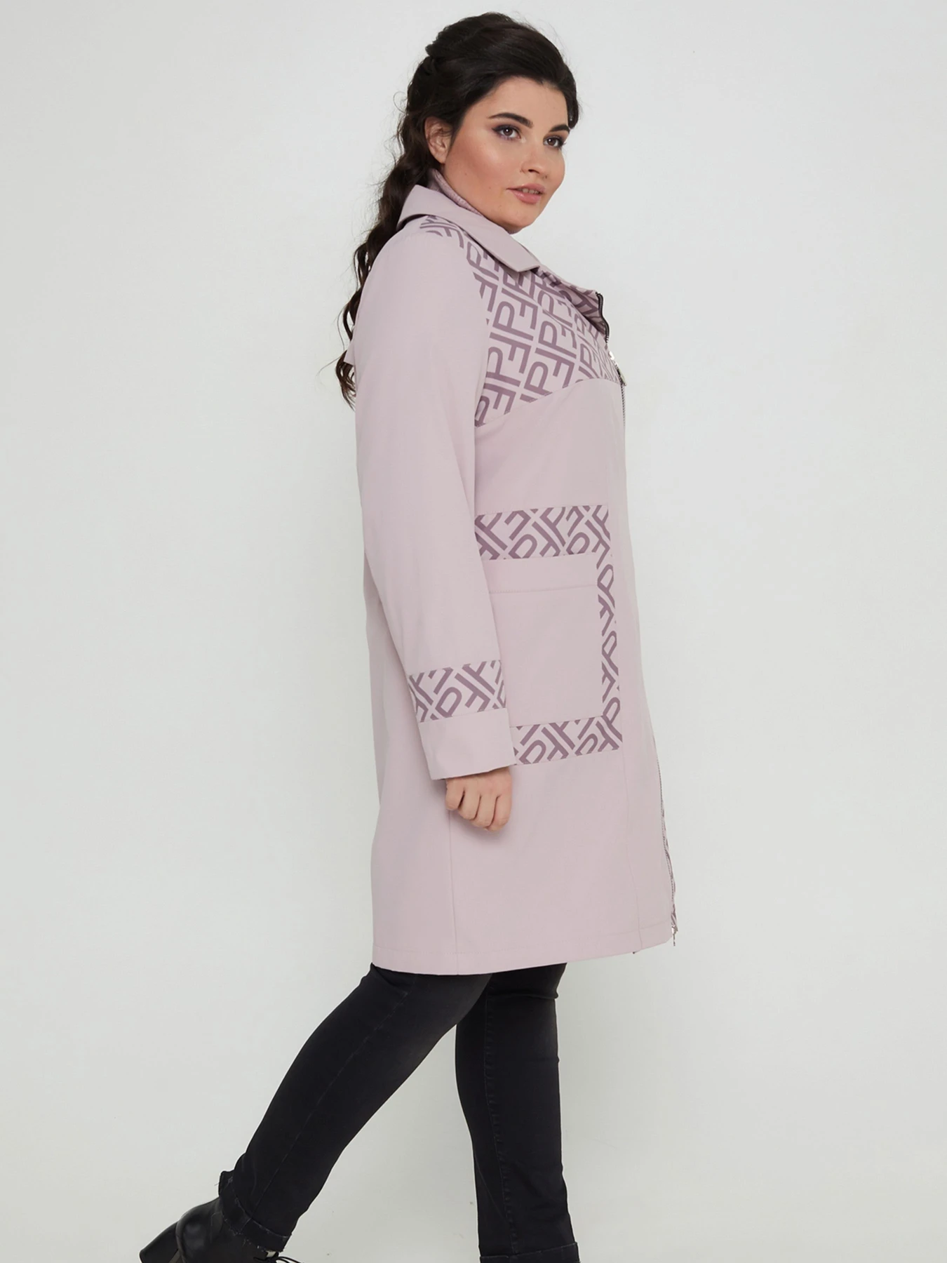 Пальта та плащі All Posa модель ap101192p-dimchasta-troqnda Фото