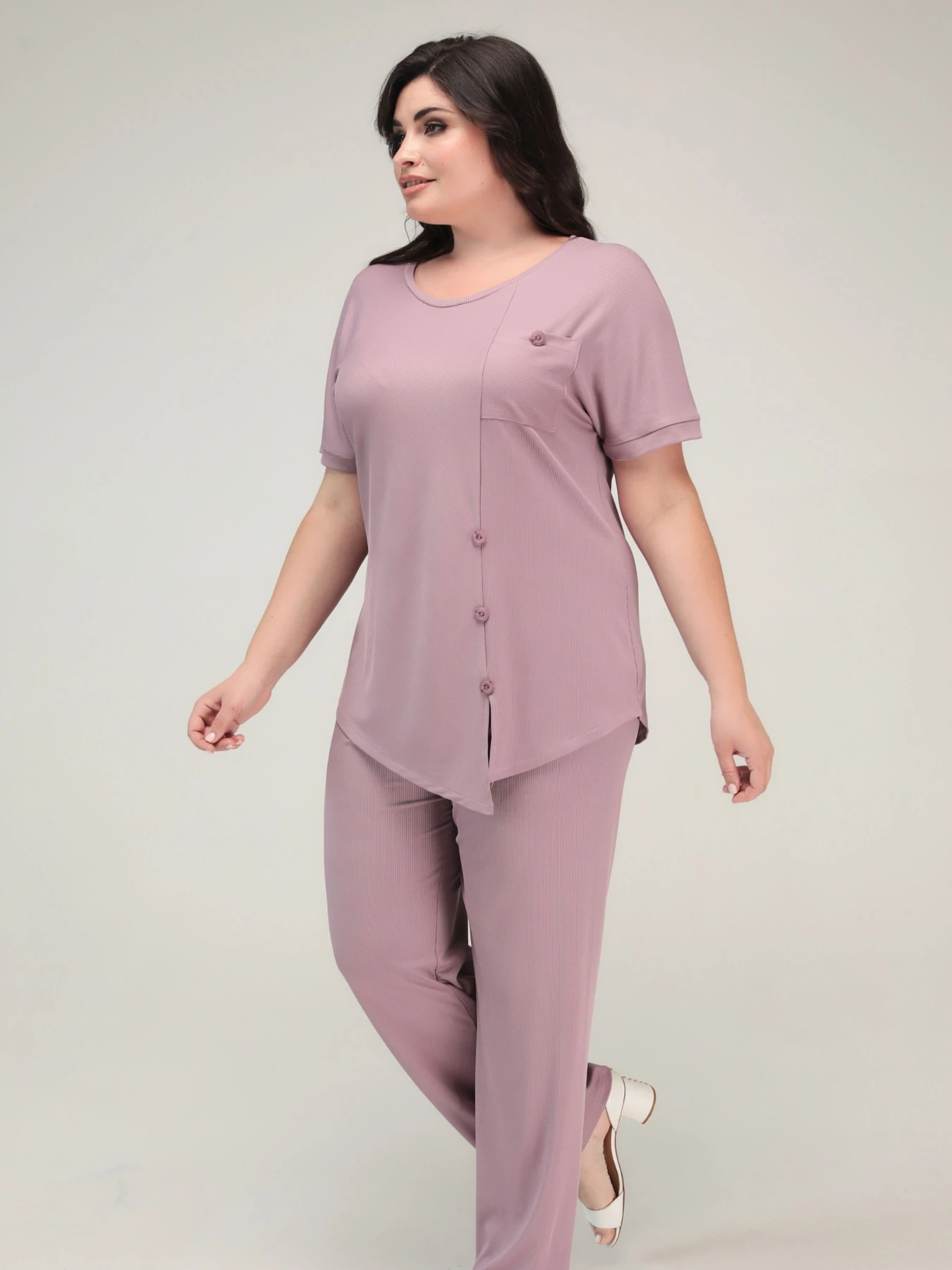 Костюми All Posa модель ap101582p-dimchasta-troqnda Фото