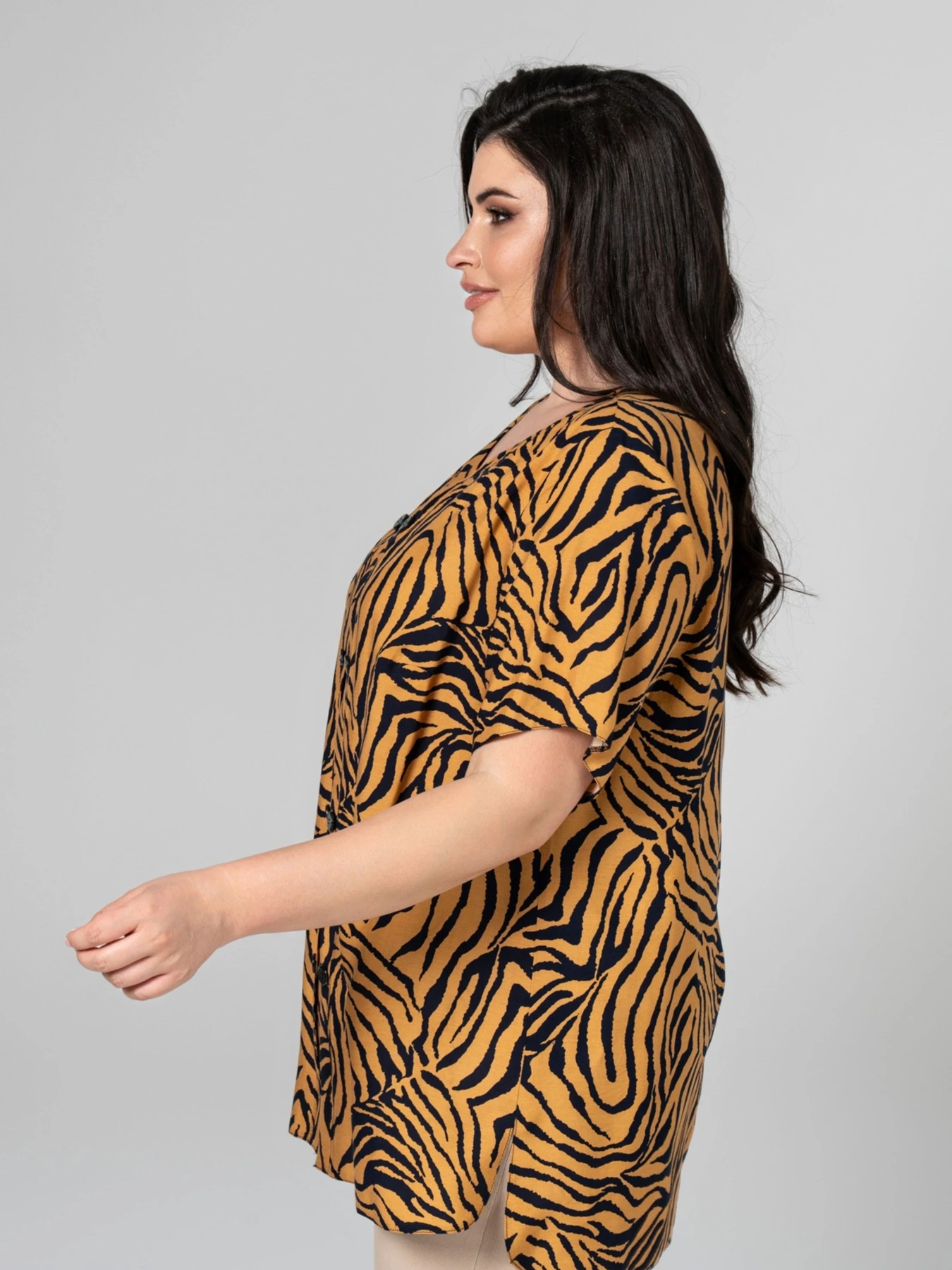 Сорочки All Posa модель ap101968p-leopard Фото