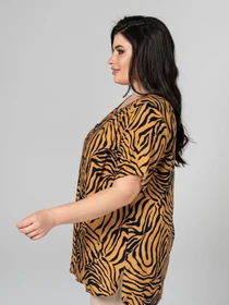 Сорочки All Posa модель ap101968p-leopard Фото