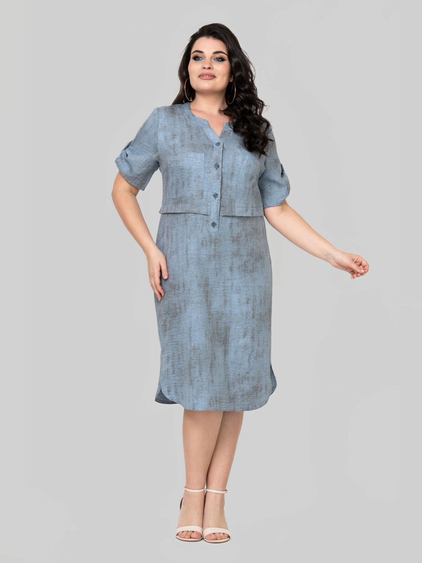 Сукні All Posa модель ap102363p-dzhins Фото