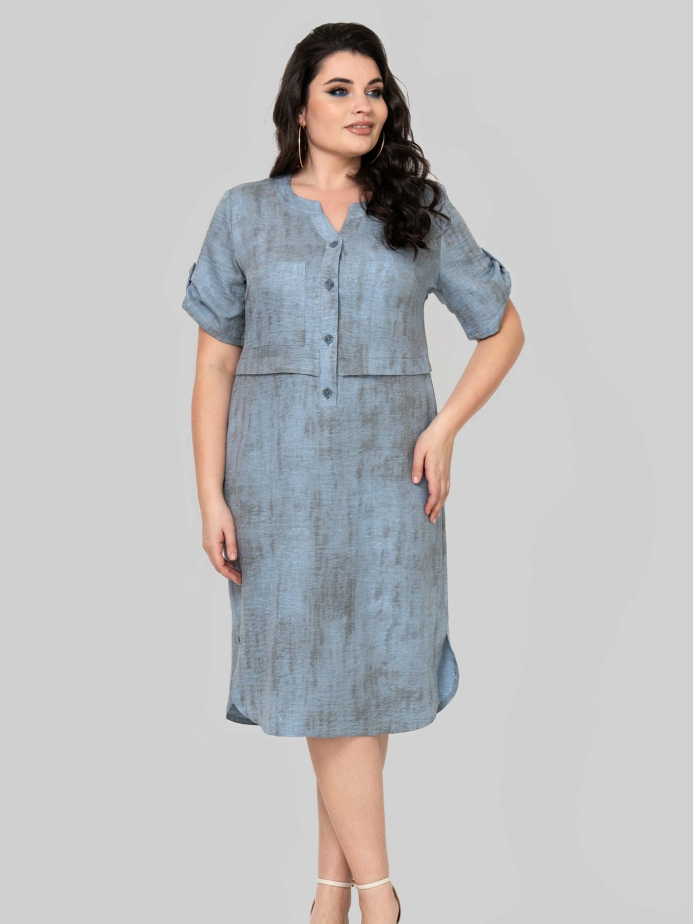 Сукні All Posa модель ap102363p-dzhins Фото
