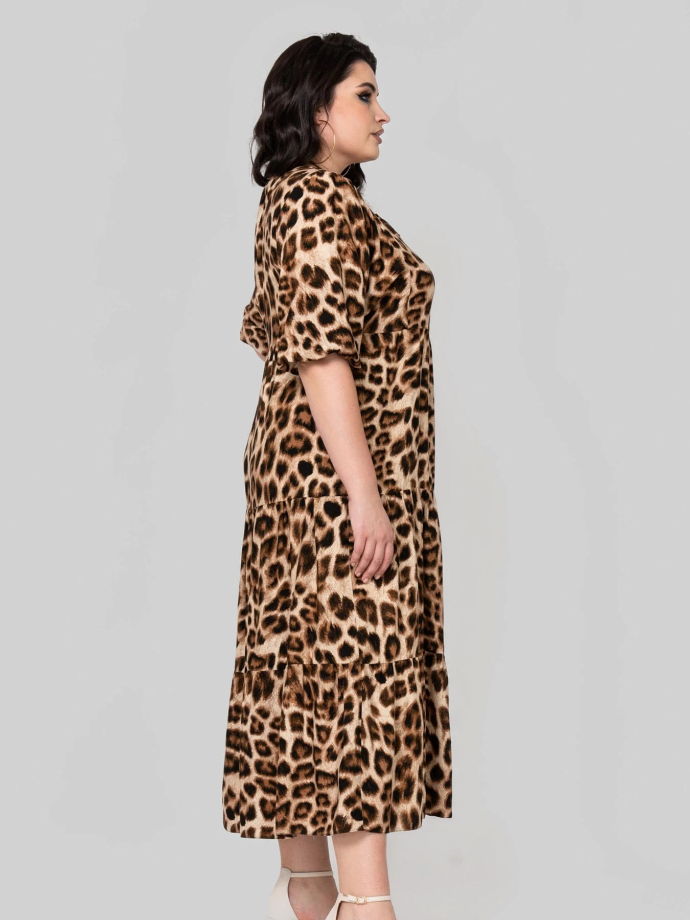 Платья All Posa модель ap102345p-leopard Фото