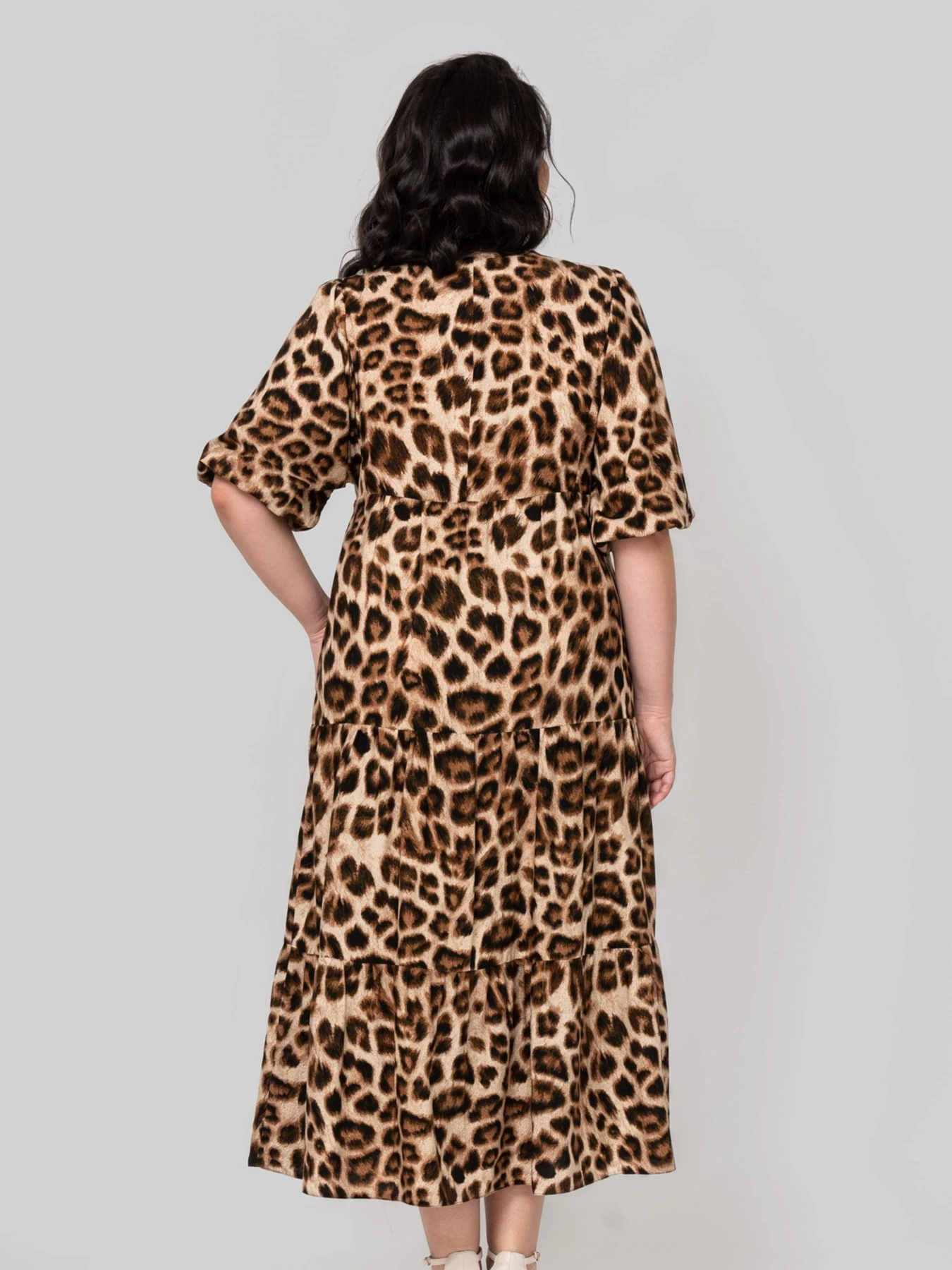 Платья All Posa модель ap102345p-leopard Фото