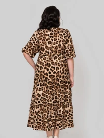 Платья All Posa модель ap102345p-leopard Фото
