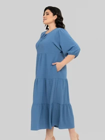 Сукні All Posa модель ap102345p-dzhins Фото