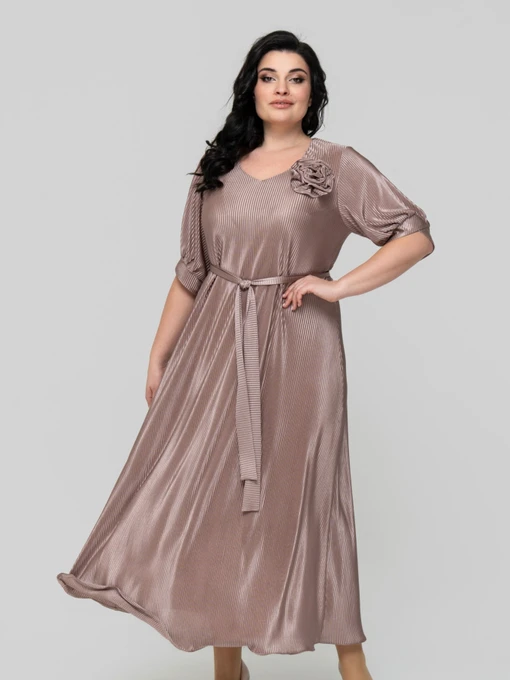 Платья All Posa модель ap102343p-dimchasta-troqnda Фото