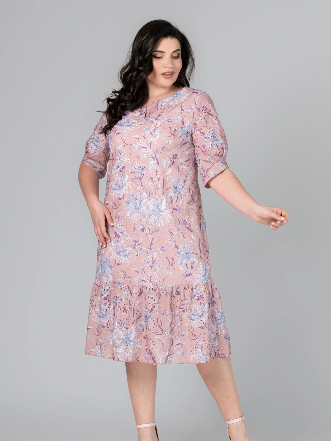 Сукні All Posa модель ap101987p-persik Фото