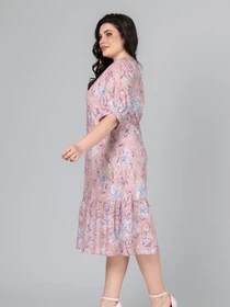 Сукні All Posa модель ap101987p-persik Фото