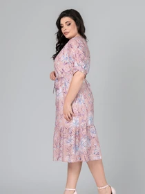 Сукні All Posa модель ap101987p-persik Фото