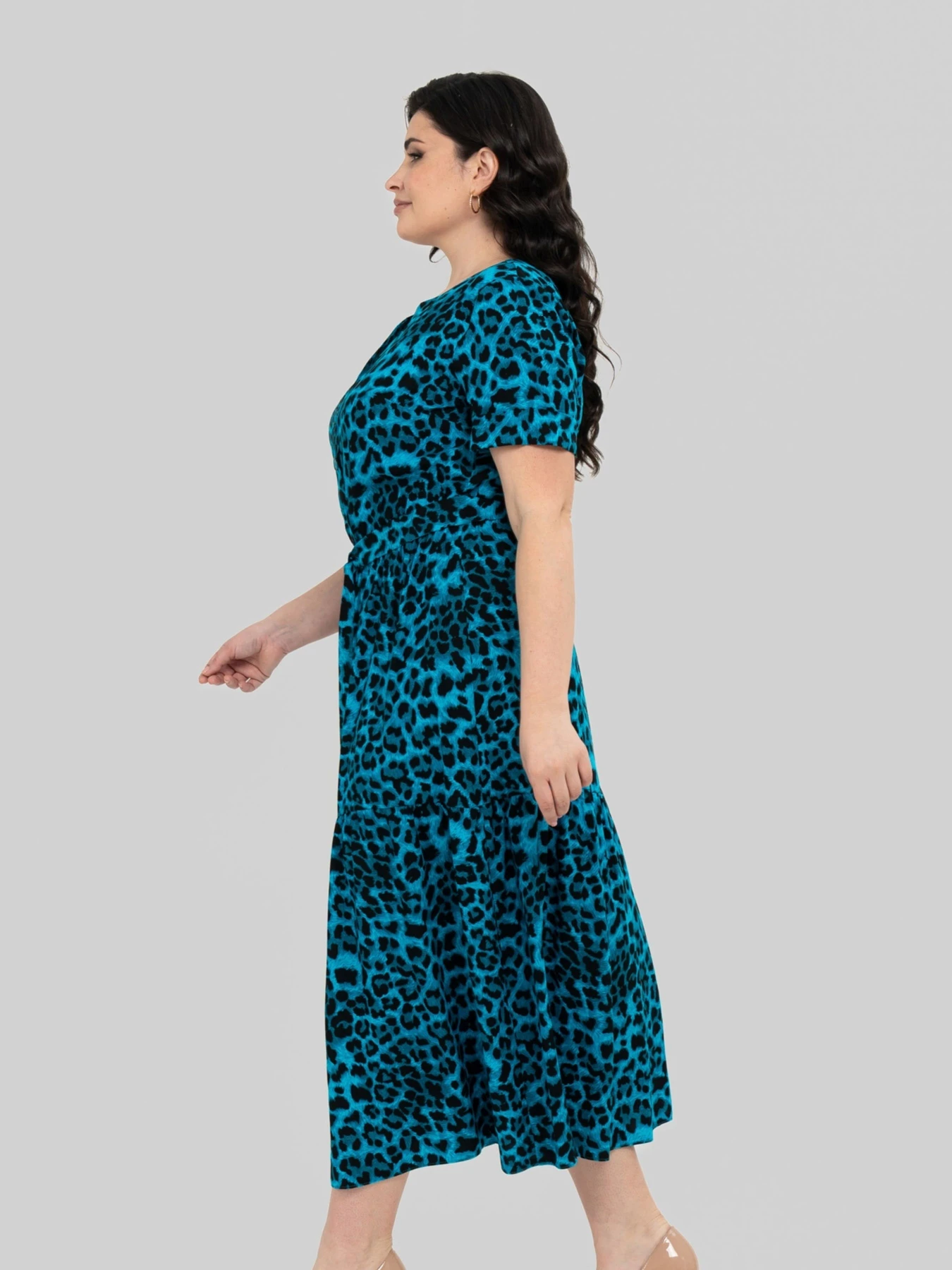 Сукні All Posa модель ap101949p-leopard Фото