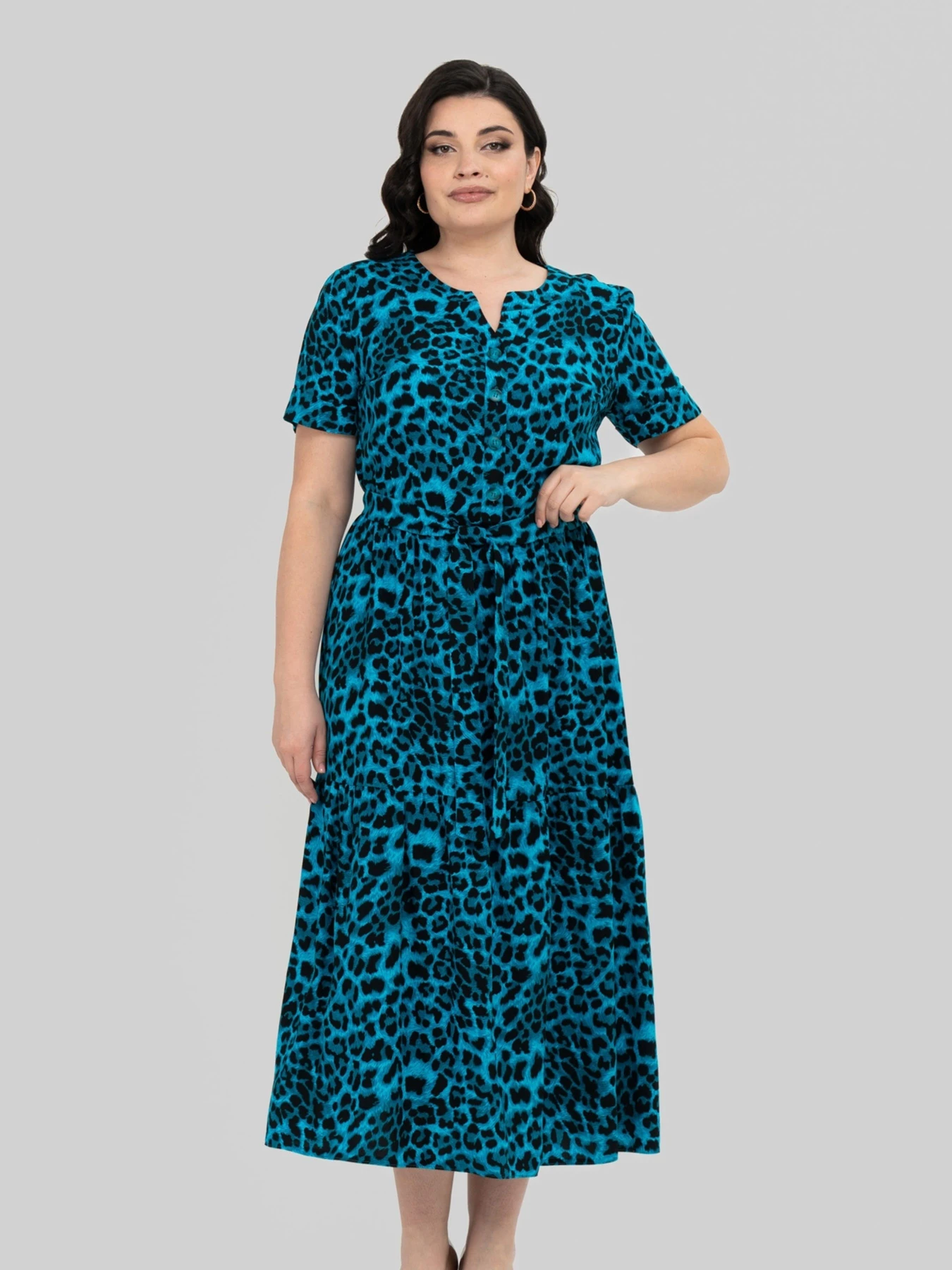 Сукні All Posa модель ap101949p-leopard Фото