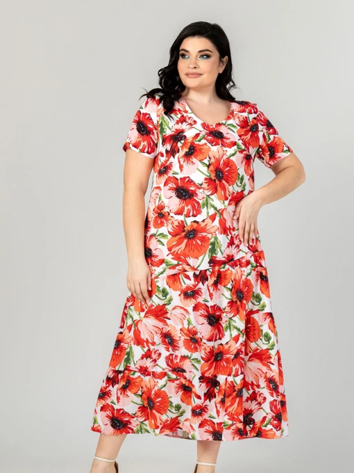 Платья All Posa модель ap101915p-maki Фото