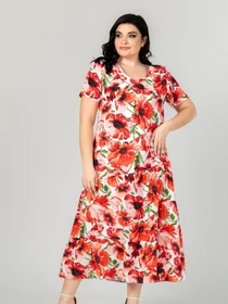 Платья All Posa модель ap101915p-maki Фото